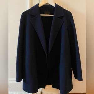 Theory Sileena Coat in Double Face Wool-Cashmere